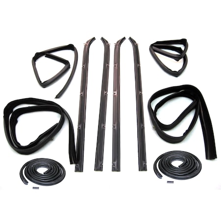 Fairchild Industries Kd1002-10A - 1986-1989 Dodge D100 Pickup Weatherstrip Kit KD1002-10A
